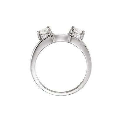1/2 CTW Lab Grown Diamond Wrap-Style Ring Enhancer