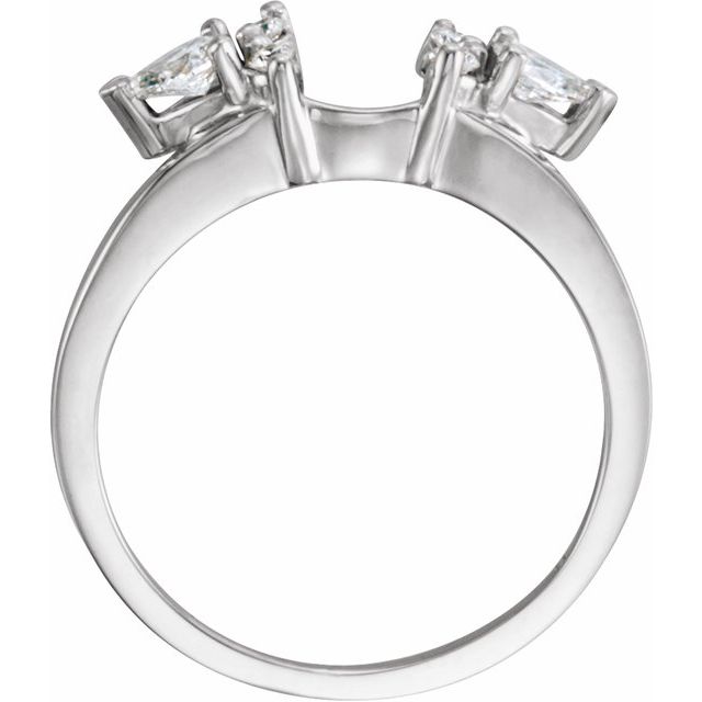 1/3 CTW Natural Diamond Wrap-Style Ring