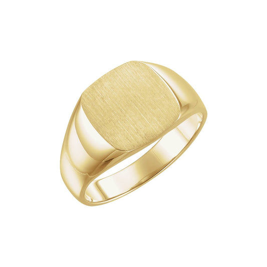 Signet Ring, 12 x 12 mm