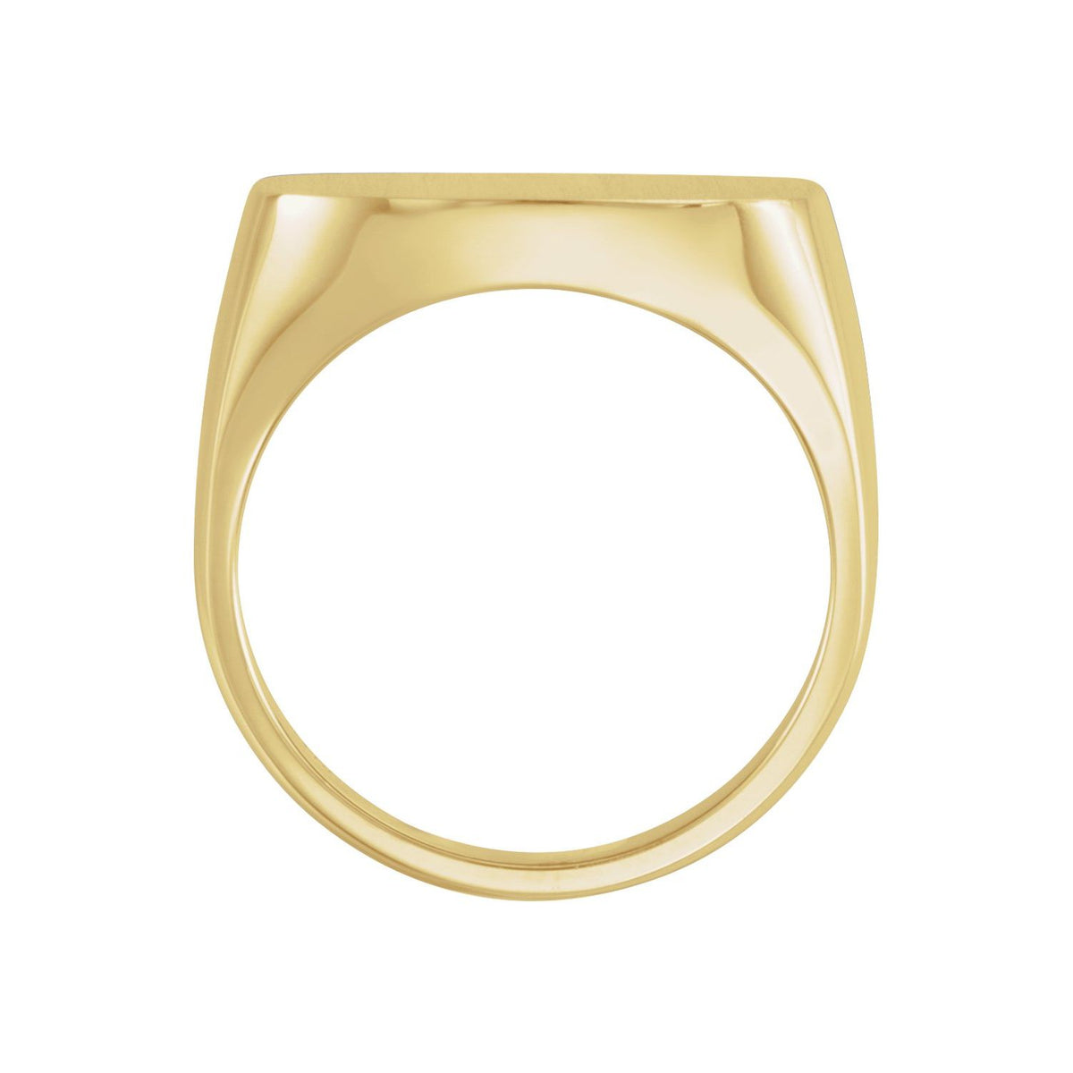 Square Signet Ring, 12 x 12 mm (9601)