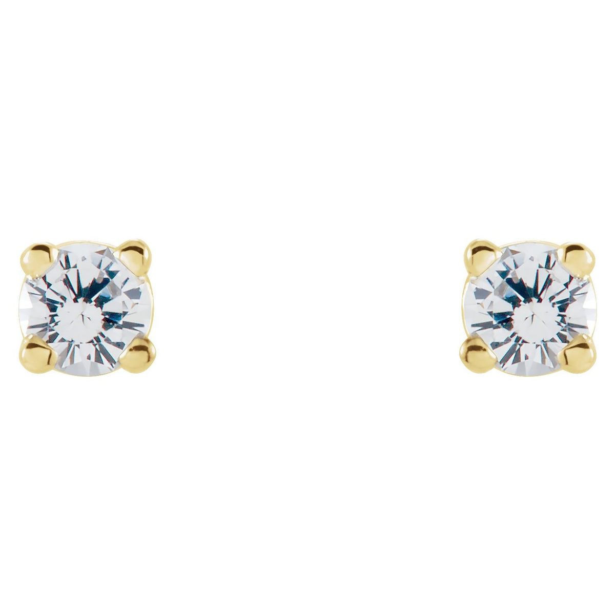 1 CTW Natural Diamond Earrings