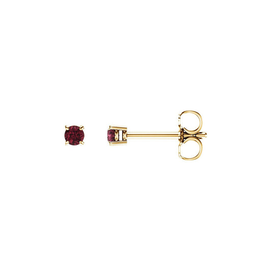 Natural Mozambique Garnet Earrings