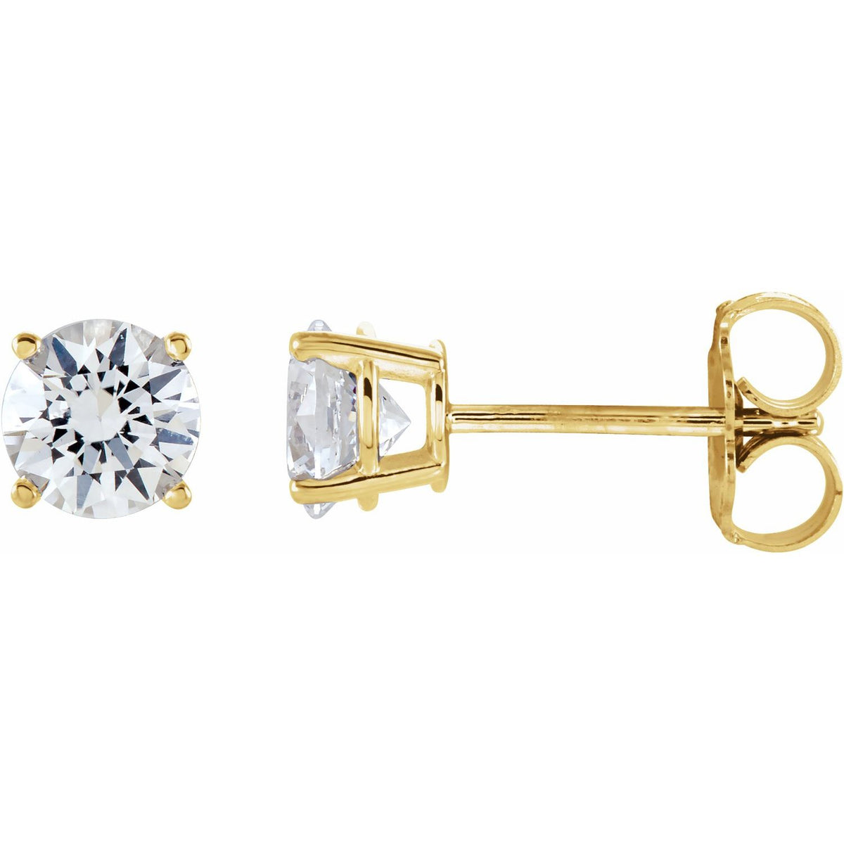 1 CTW Natural Diamond Earrings