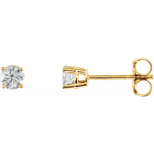 3/8 CTW Natural Diamond Earrings