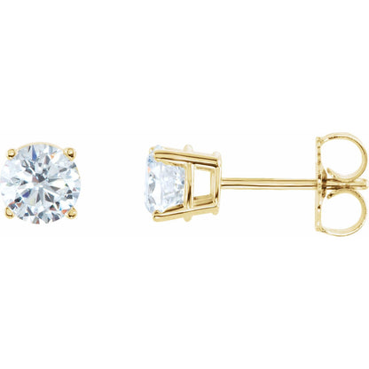 2 CTW Natural Diamond Earrings