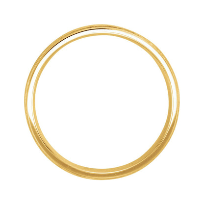 Milgrain Edge Comfort-Fit Flat Band, 7 mm