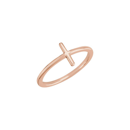 Sideways Cross Ring