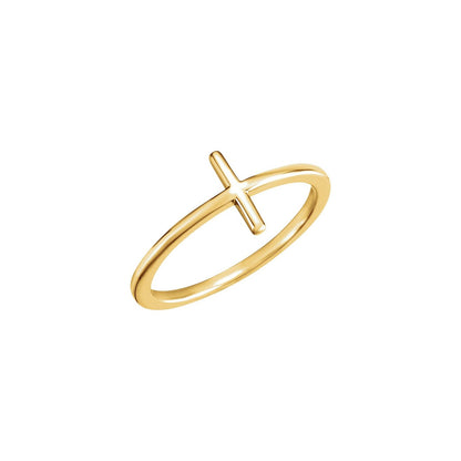Sideways Cross Ring