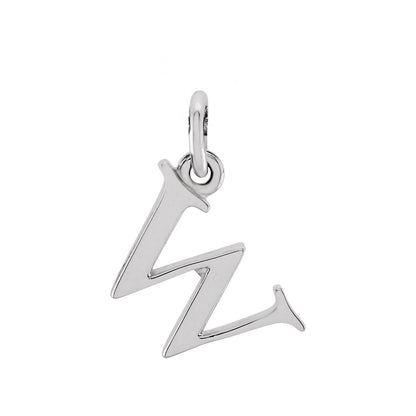 Lowercase Initial w Charm/Pendant