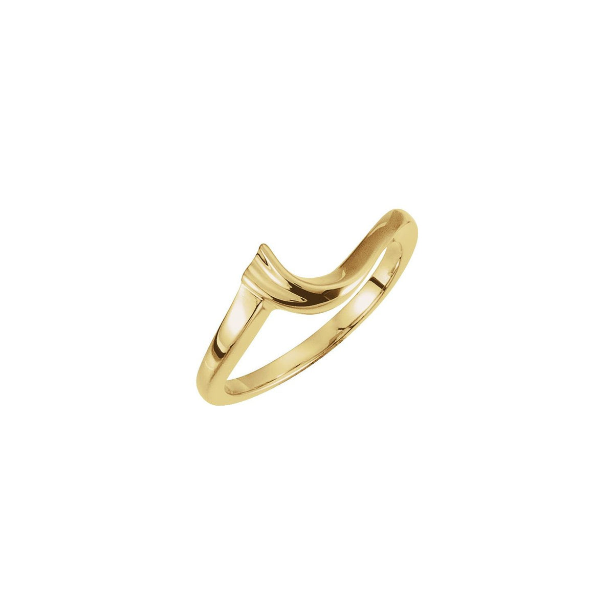 14K Yellow Gold Band, 7.5 mm