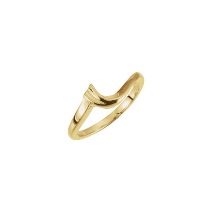 14K Yellow Gold Band, 7.5 mm
