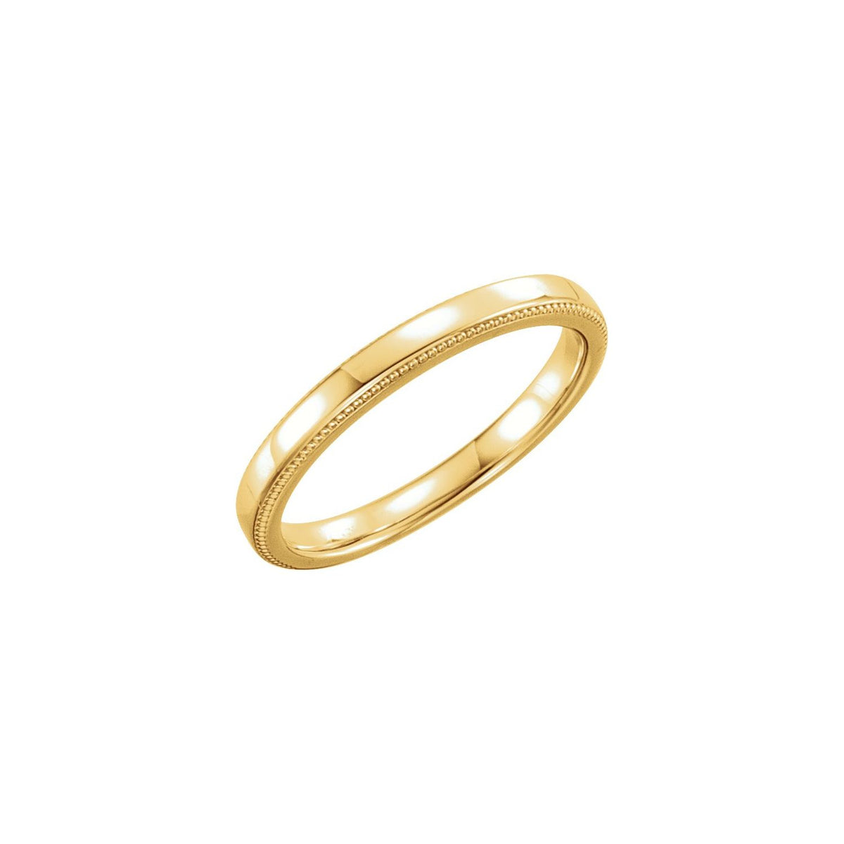 Band, 2.4 mm, Solitaire Engagement