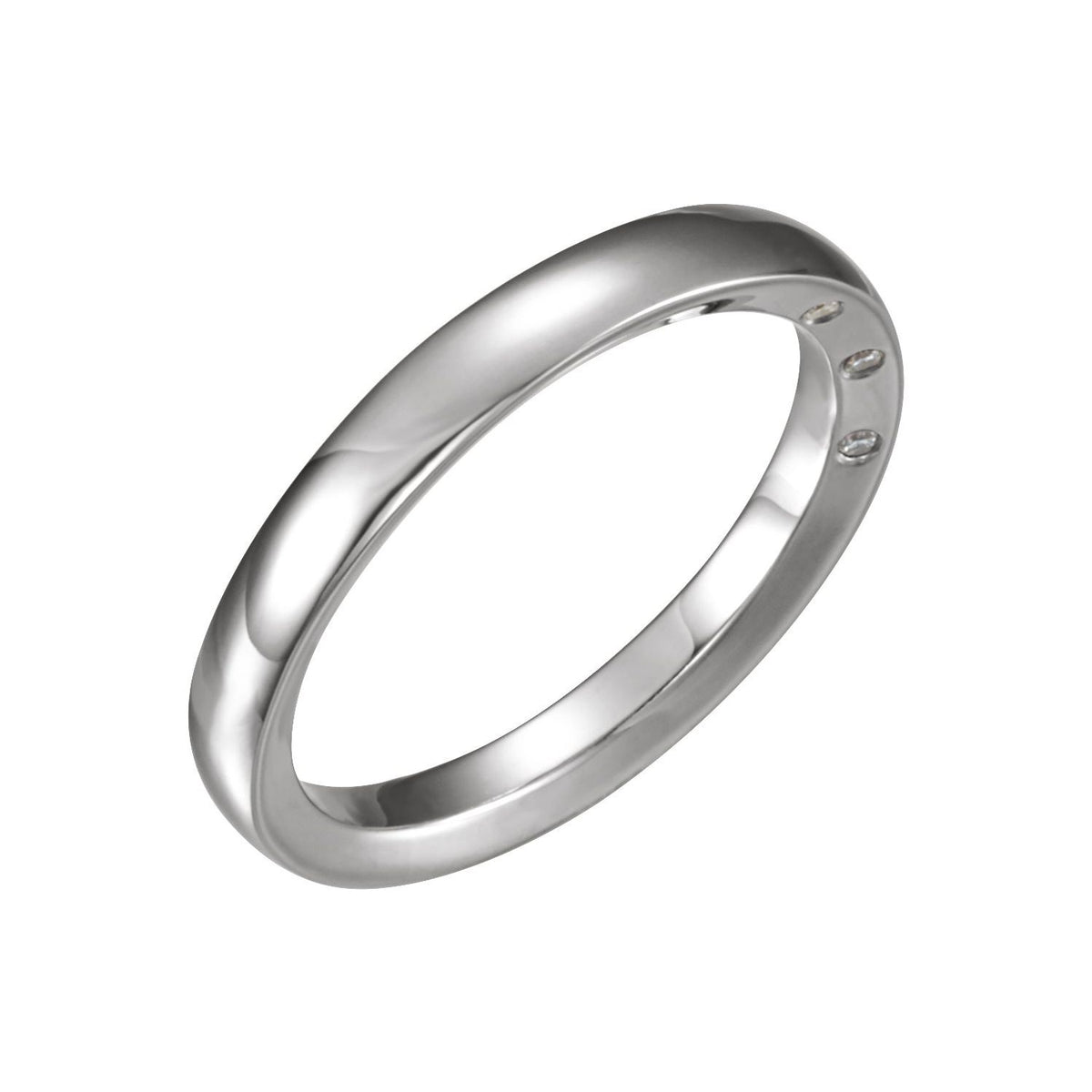 .03 CTW Natural Diamond Accented Band