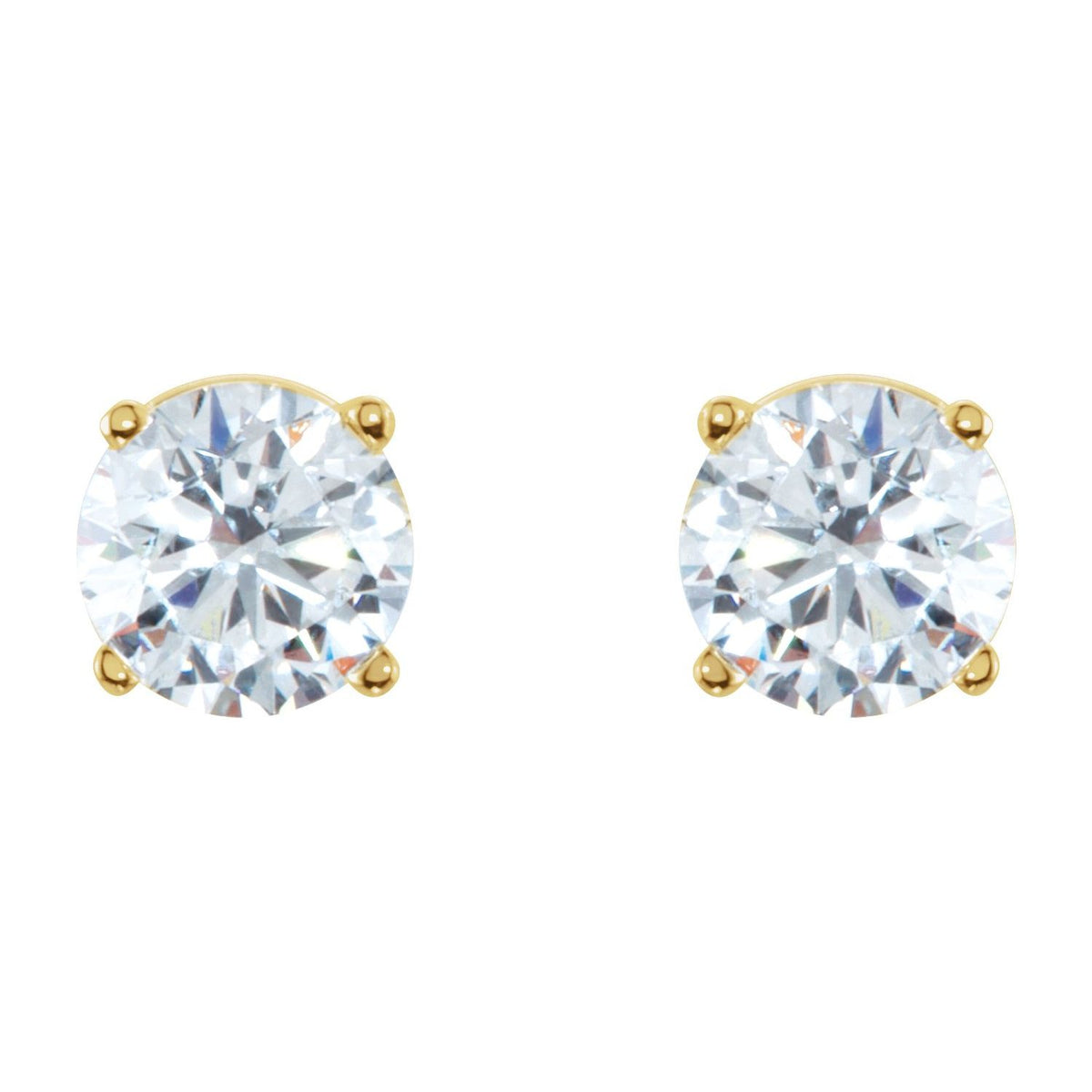 2 CTW Natural Diamond Earrings