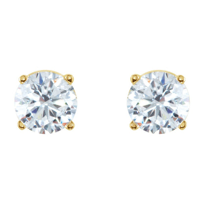 2 CTW Natural Diamond Earrings