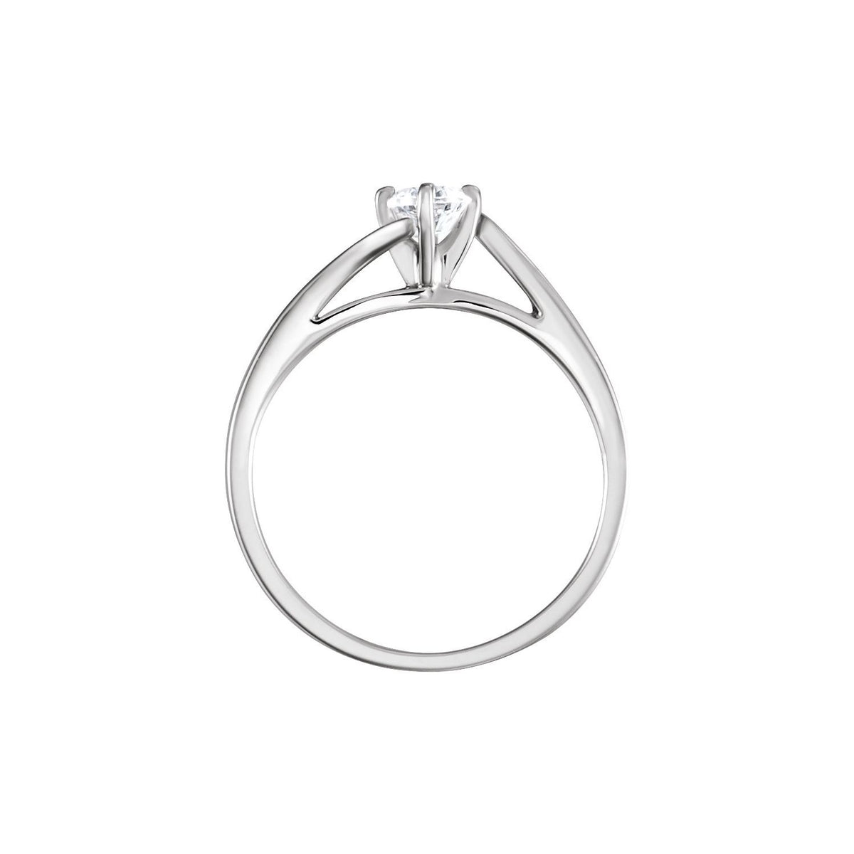 Matching Band, 1.5 mm, Solitaire Bypass Engagement