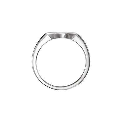 Band for 7x5 mm Oval Ring, 1.1 mm