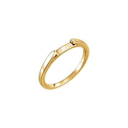 Band, 1.9 mm, Solitaire Engagement