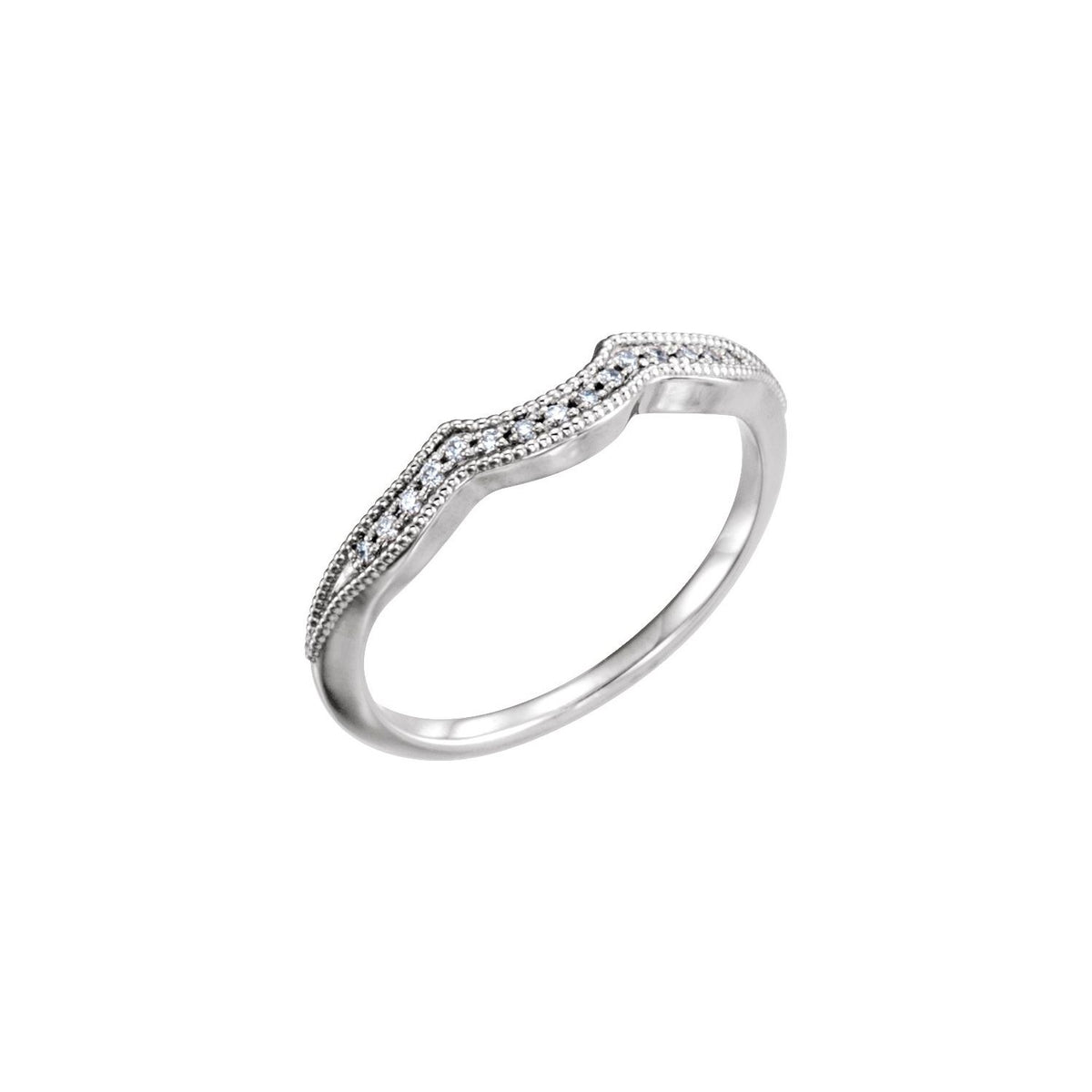 .06 CTW Natural Diamond Matching Band, 20.77 mm