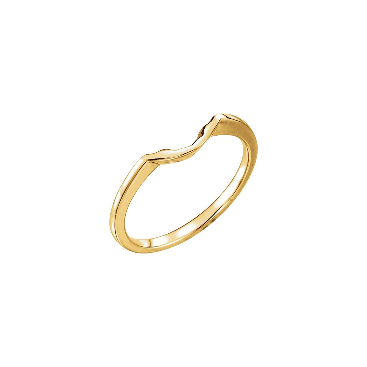 Band for 7.5x5.5 mm Oval Ring