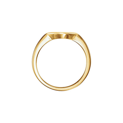 Band for 7.5x5.5 mm Oval Ring