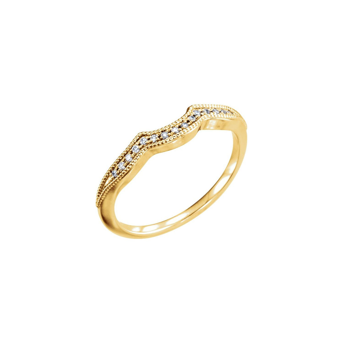 .06 CTW Natural Diamond Matching Band, 20.77 mm