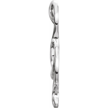 28.5x9. Freeform Pendant