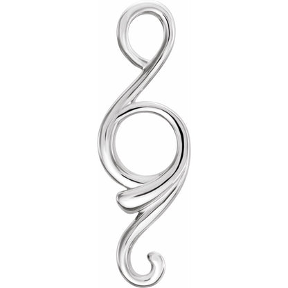 28.5x9. Freeform Pendant