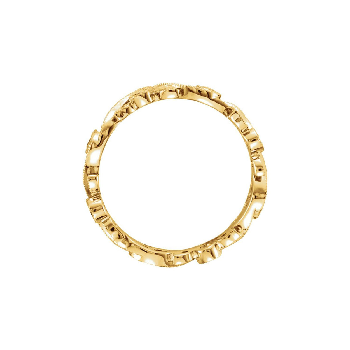 14K Yellow Gold 1/4 CTW Natural Diamond Eternity Band