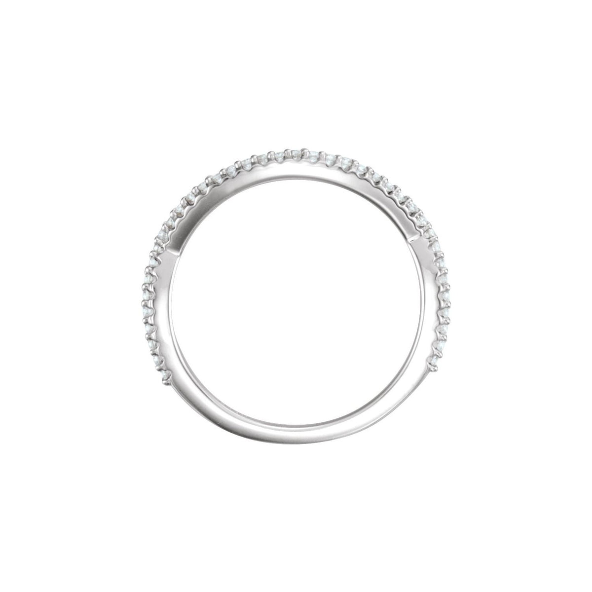 Platinum 1/5 CTW Natural Diamond Band