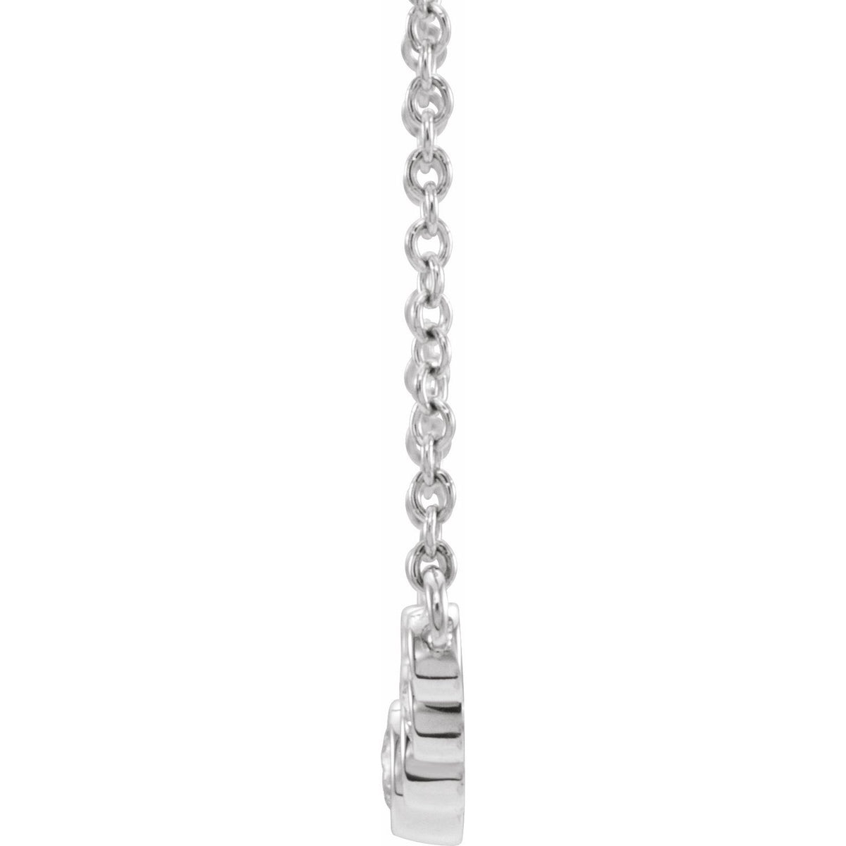 Platinum 1/5 CTW Natural Diamond 16-18" Necklace