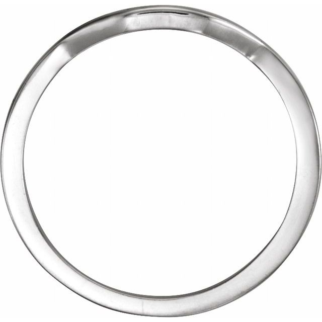 Matching Band for 8x6 mm Emerald, 1.6 mm