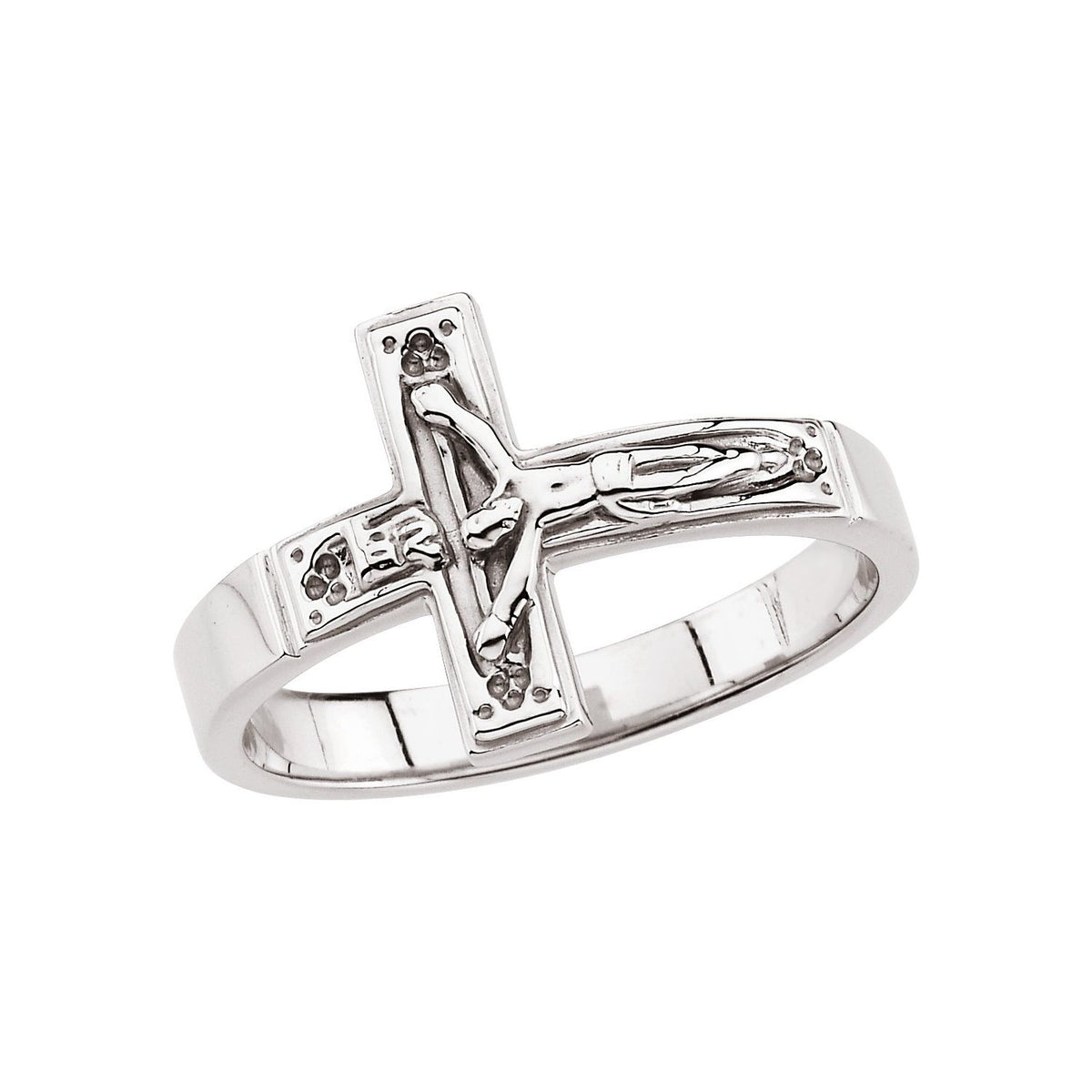 Crucifix Ring, 12 mm