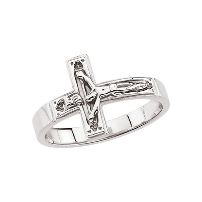 Crucifix Ring, 12 mm