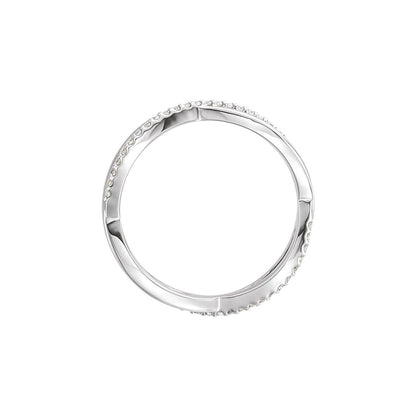 1/5 CTW Natural Diamond Eternity Band, 1.5 mm