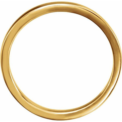 Matching Band for 3.5x3.5 mm Square Ring