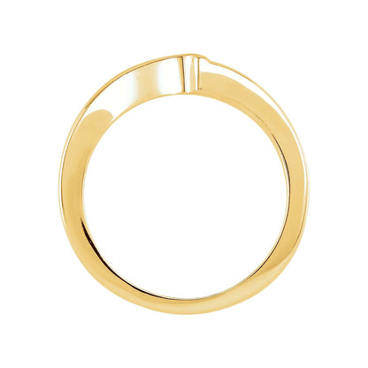 14K Yellow Gold Band, 2.8 mm
