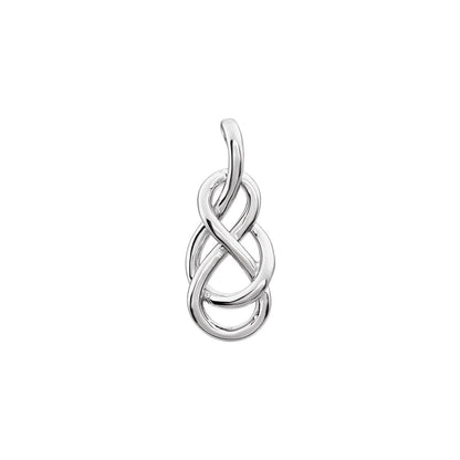 14K Yellow Gold Teardrop Knot Pendant