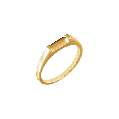 14K Yellow Gold Band, 2.9 mm