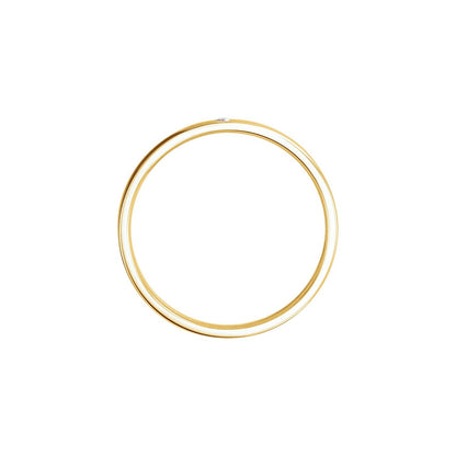 .015 CT Natural Diamond Gypsy-Set Comfort-Fit Band