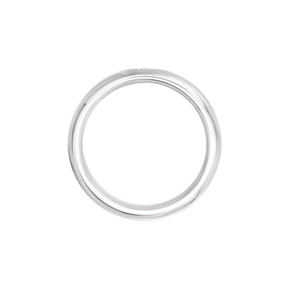1/10 CT Natural Diamond Gypsy-Set Comfort-Fit Band