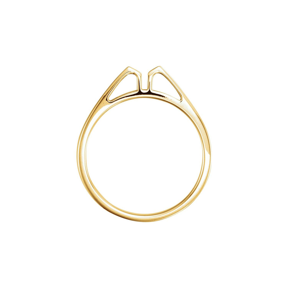 14K Yellow Gold Matching Band