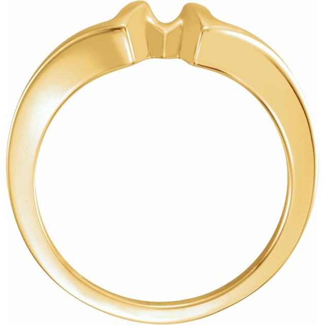 Matching Band, Baguette Accented Engagement