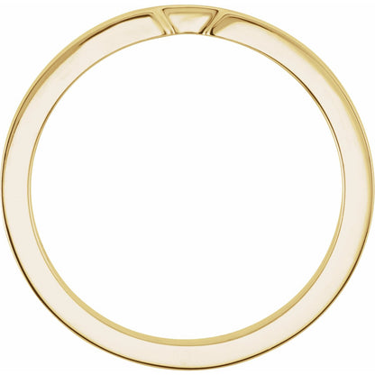 10K Yellow Gold Band