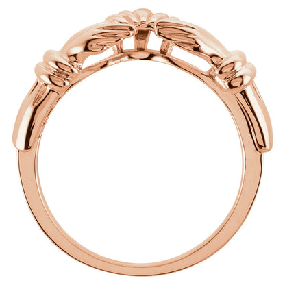 Claddagh Wrap-Style Ring Enhancer