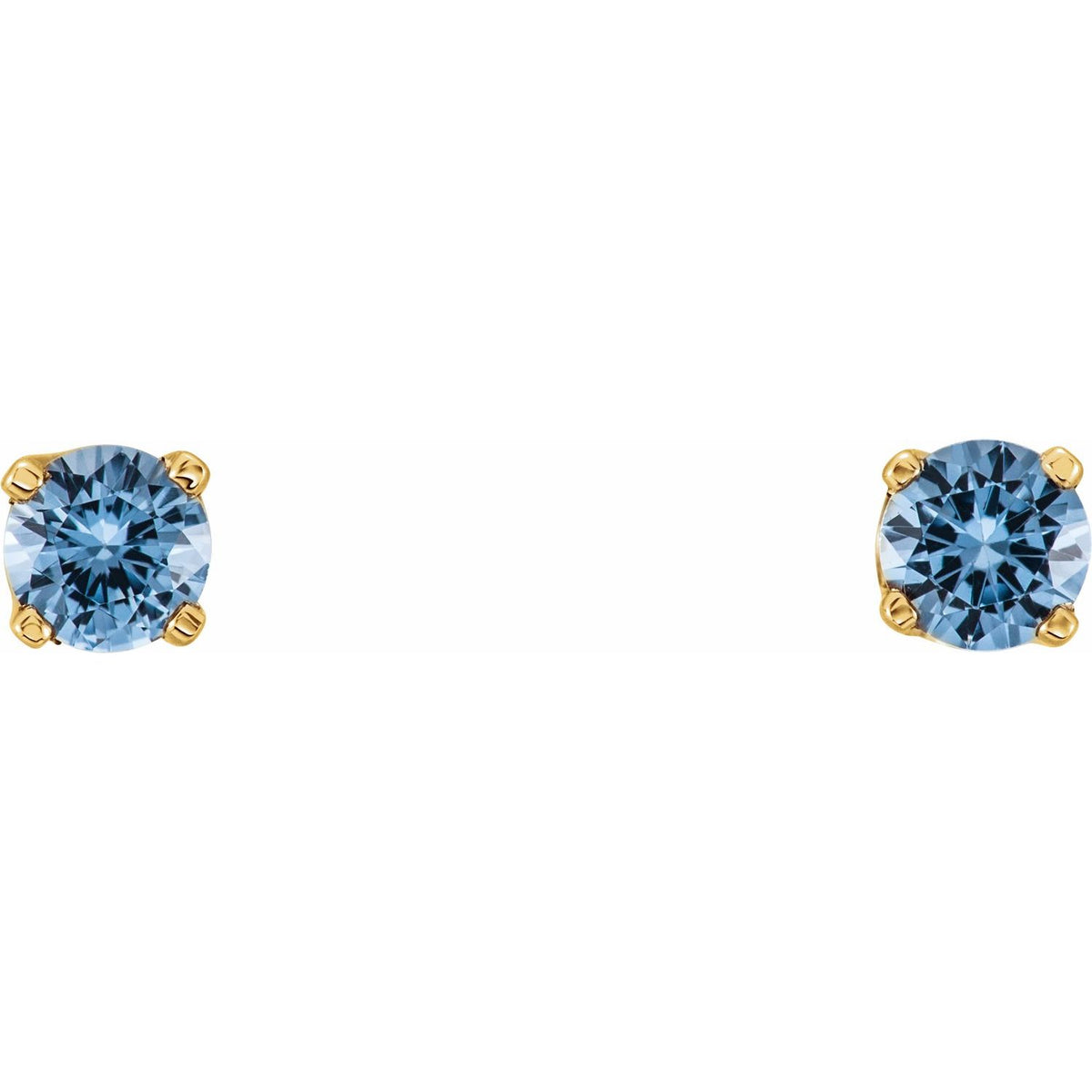 Natural Aquamarine Youth Earrings