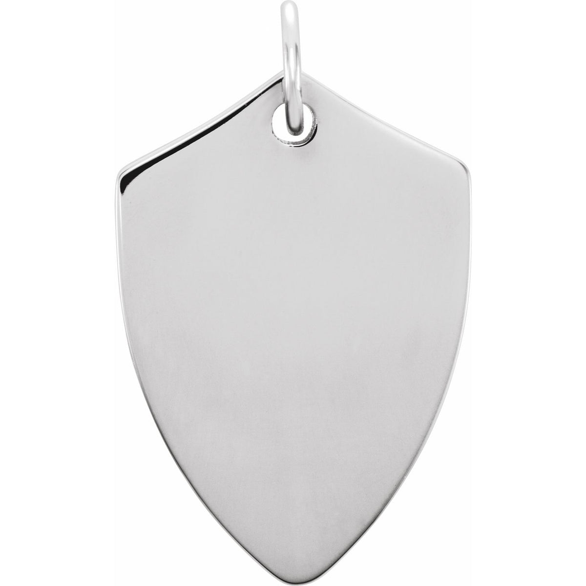 Engravable Shield Pendant