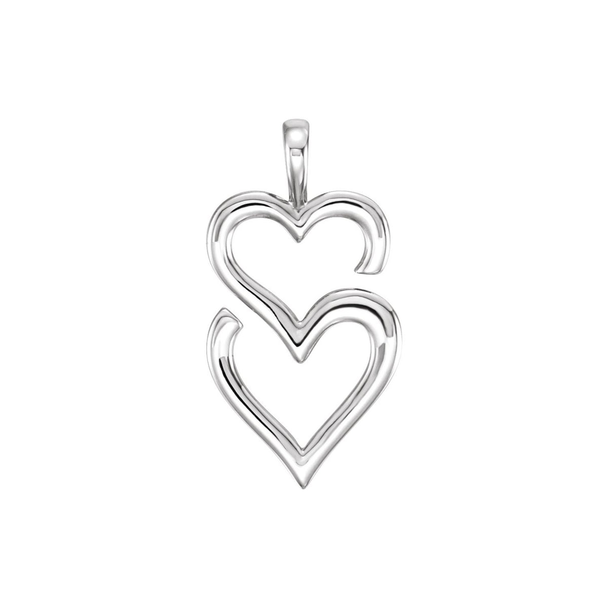 Double Heart Pendant
