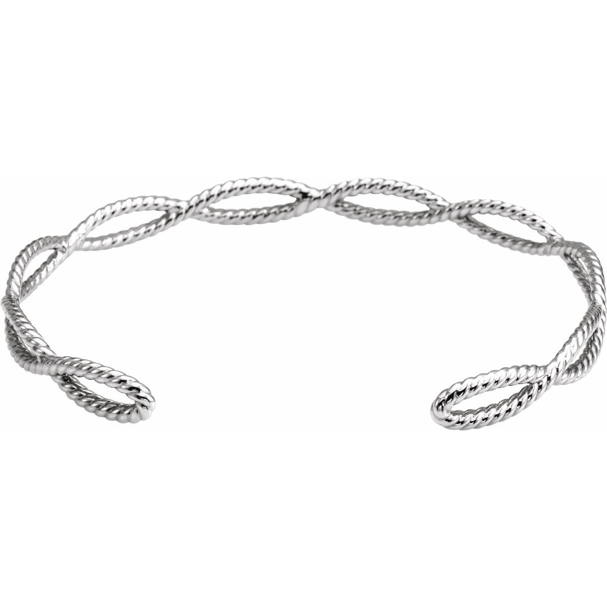Rope Cuff 6 1/4 In Bracelet