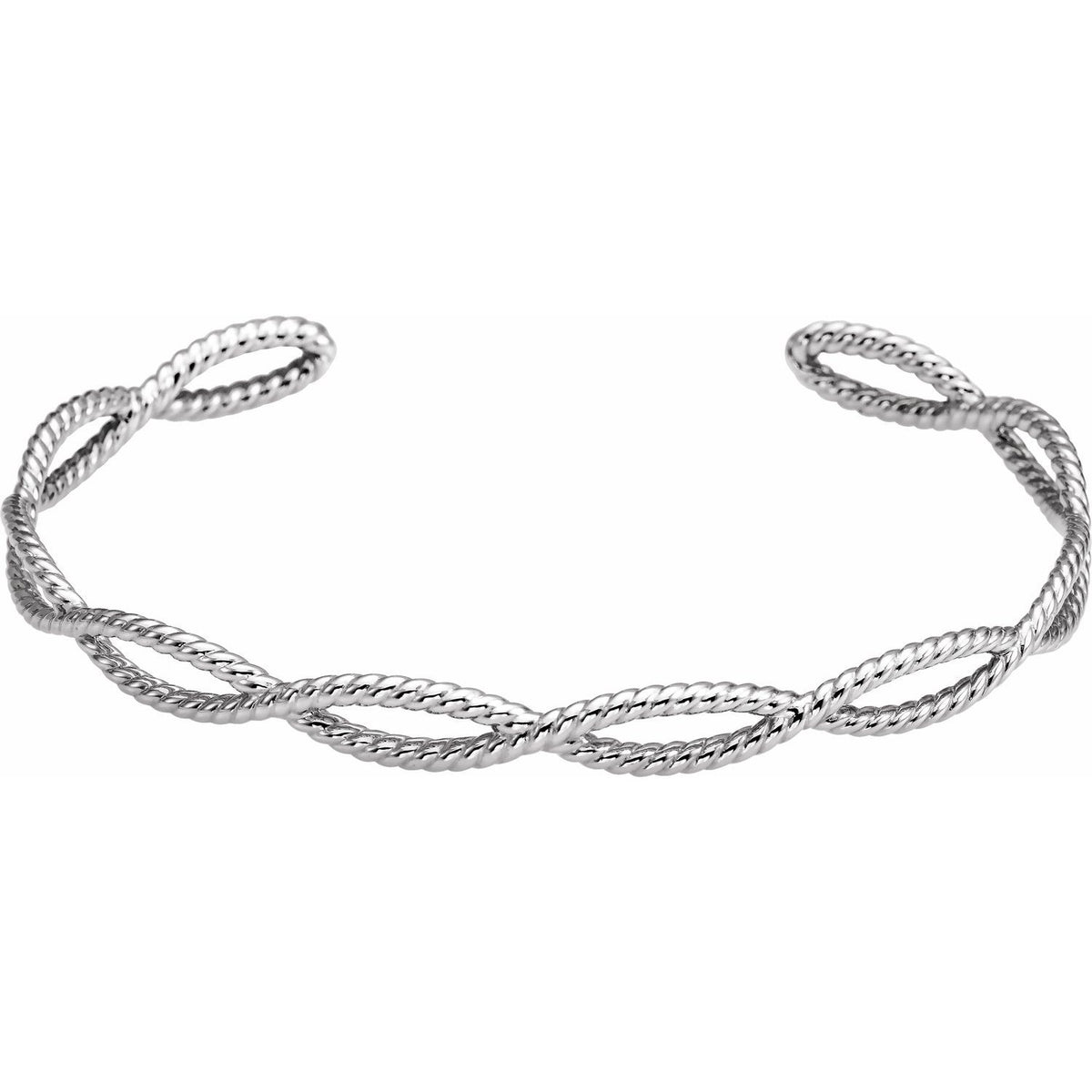 Rope Cuff 6 1/4 In Bracelet